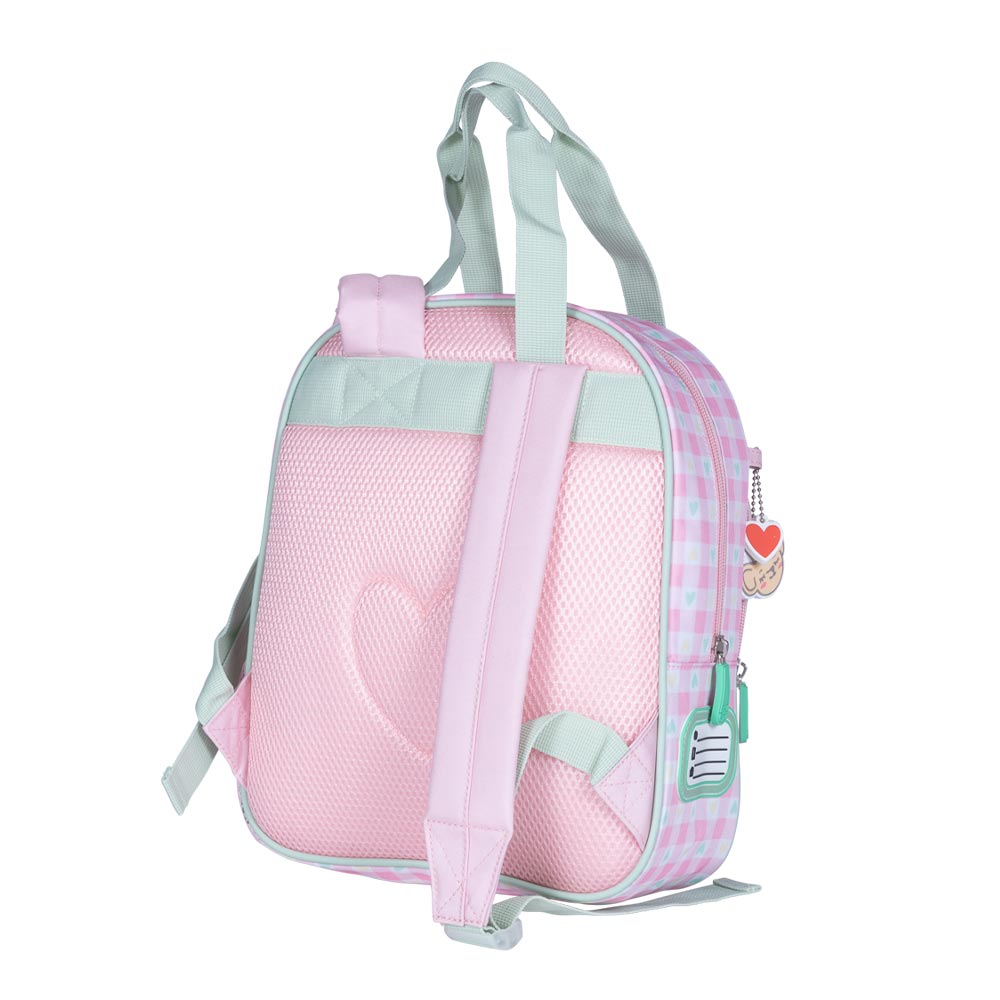 Cartable Maternelle Réversible Moonlight - 35 Cm - 1 Compartiment - Rose - Pol Fox Pas Cher | Bureau Vallée